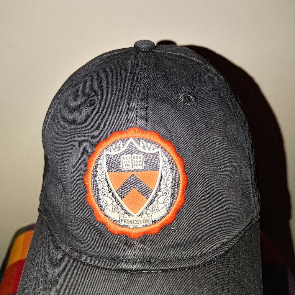 Princeton Stitched Patch Strapback Hat Cap - image 2